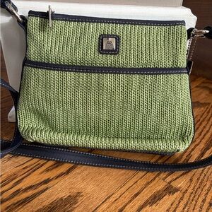Lina Woven Crossbody Bag